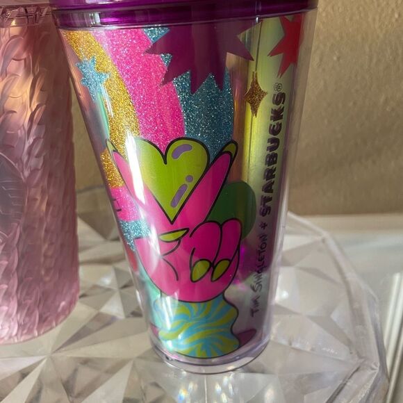 Starbucks Singleton Pride 16 oz Tumbler Blush Pink 16 oz Tumbler - Picture 5 of 13